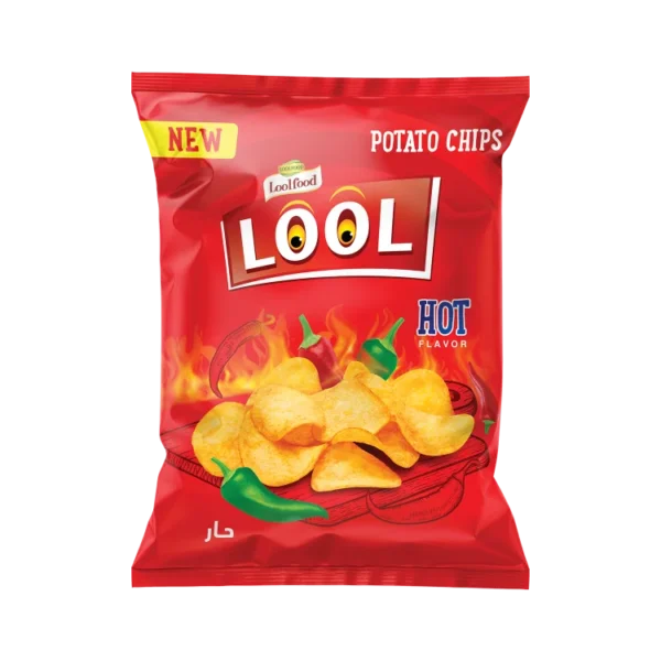 Lool Potato Chips - Hot Falvor