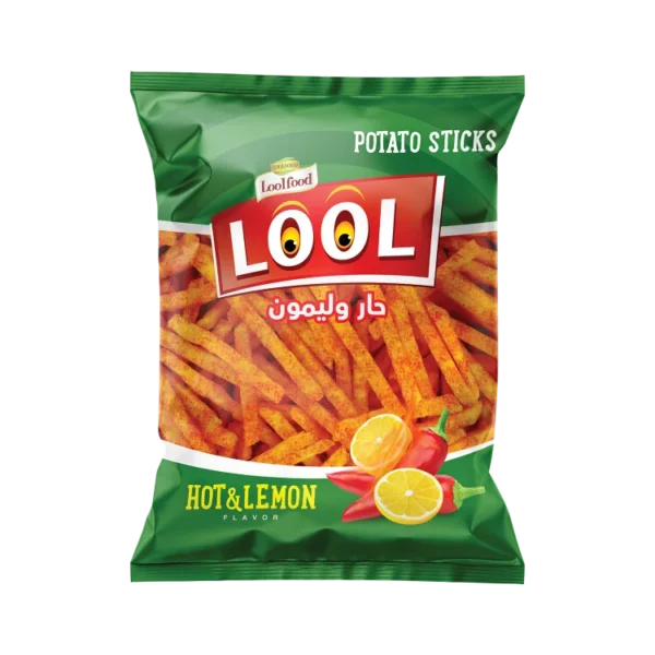 Lool Potato Sticks - Hot & Lemon