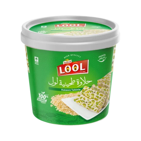 Halawa Tahinia Lool with Pistachios