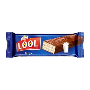 Lool Covered Wafers Filled with Milk