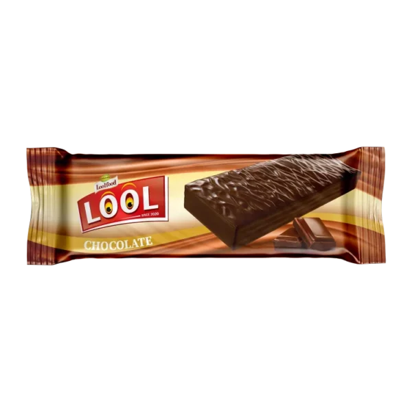 Lool Covered Wafers Filled with Chocolate Cream