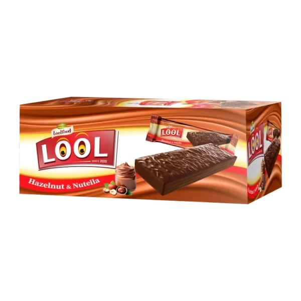 Lool Covered Wafers Filled with Hazelnut & Nutella - Image 2