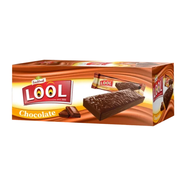 Lool Covered Wafers Filled with Chocolate Cream - Image 2