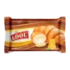 French croissants filled with cheese cream
