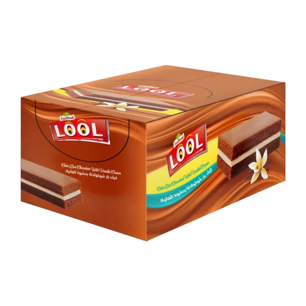 Chocolate bar cake filled with vanilla - Image 2