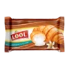 French croissants filled with vanilla cream