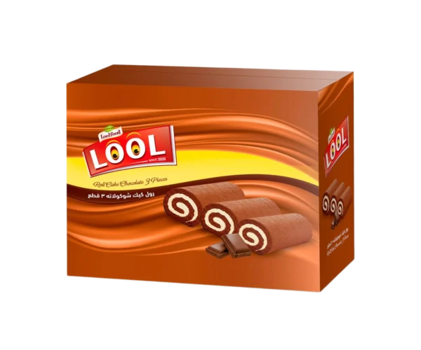 Chocolate Cake Roll (3 pieces) - Image 3