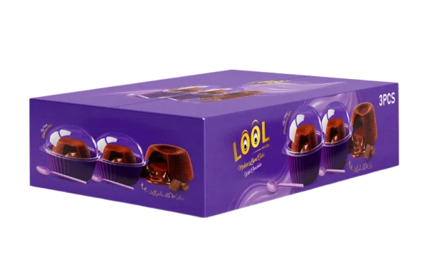 Molten Lava Cake with Chocolate (3 pcs)