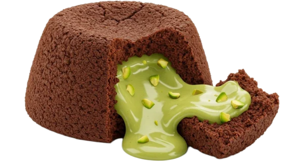 Molten Lava Cake with Pistachio (3 pcs) - Image 2
