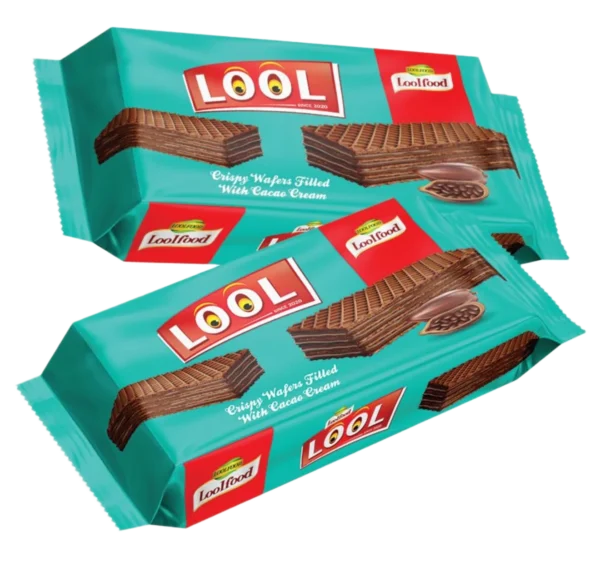 Crispy Wafers Filled With Cacao Cream