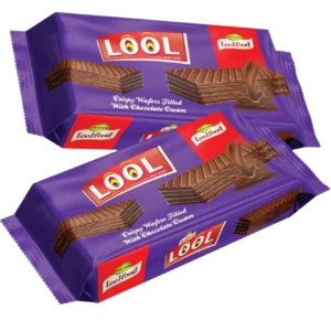 Crispy Wafers Filled With Chocolate Cream