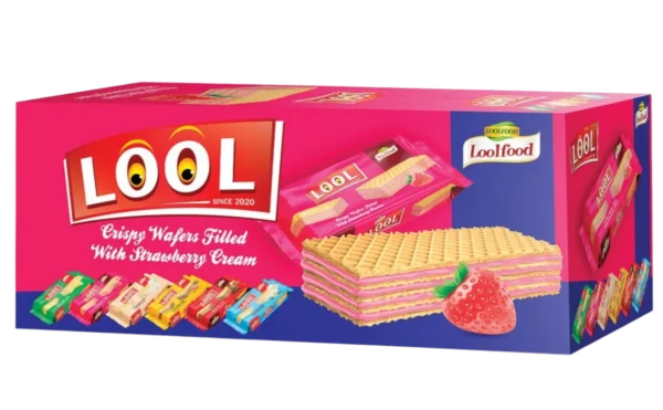 Crispy Wafers Filled With Strawberry Cream - Image 2