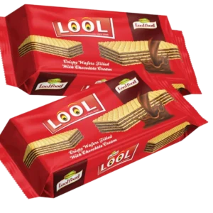 Crispy Wafers Filled With Chocolate Cream